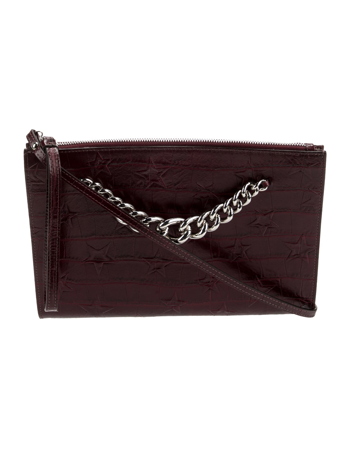 Claudia Firenze Embossed Leather Crossbody Bag