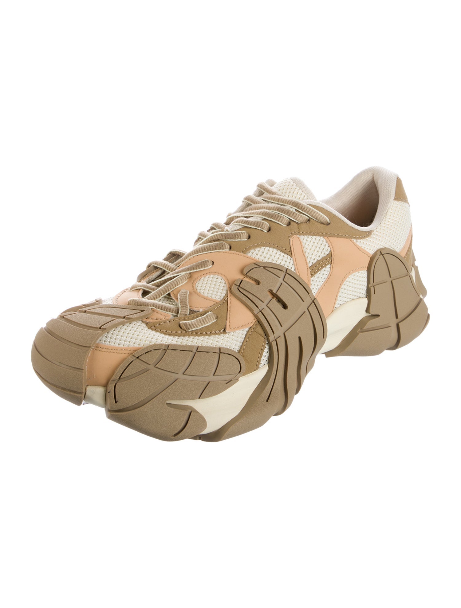 CamperLab Mesh Colorblock Pattern Sneakers