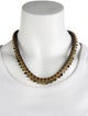 Claire Kahn 14K Beaded Tourmaline Necklace