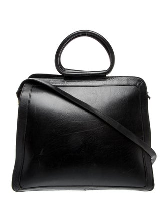 Casa Lopez Leather Shoulder Bag