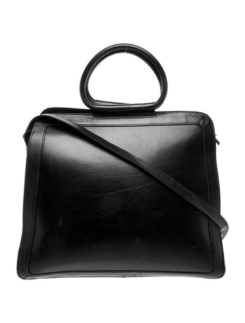 Casa Lopez Leather Shoulder Bag