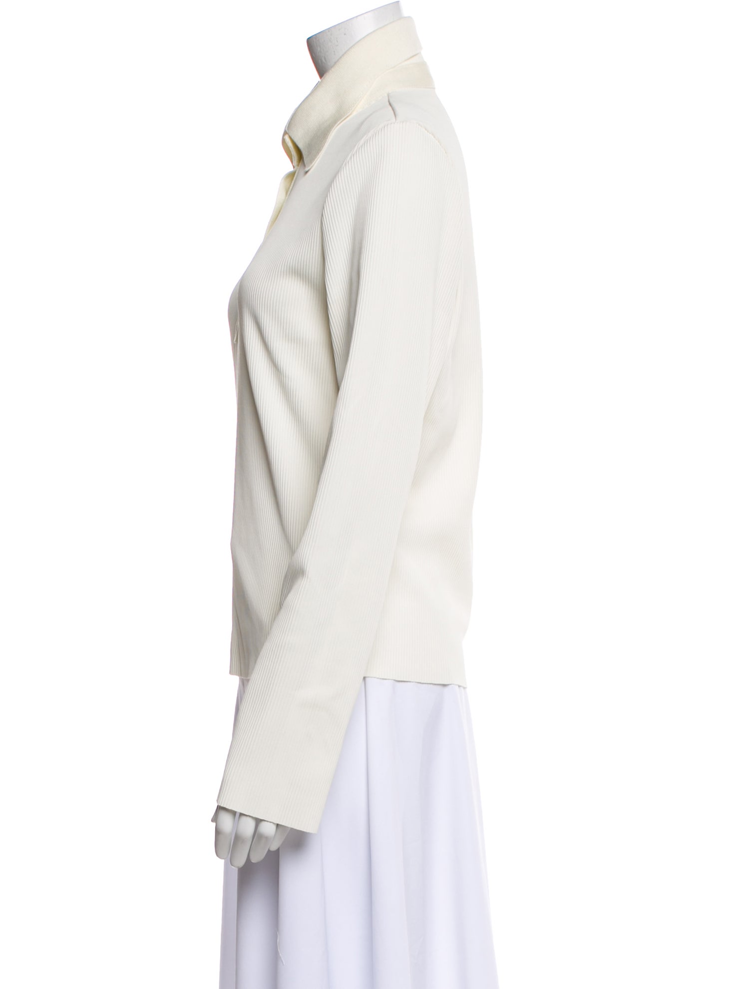 Claudent Nylon Long Sleeve Polo