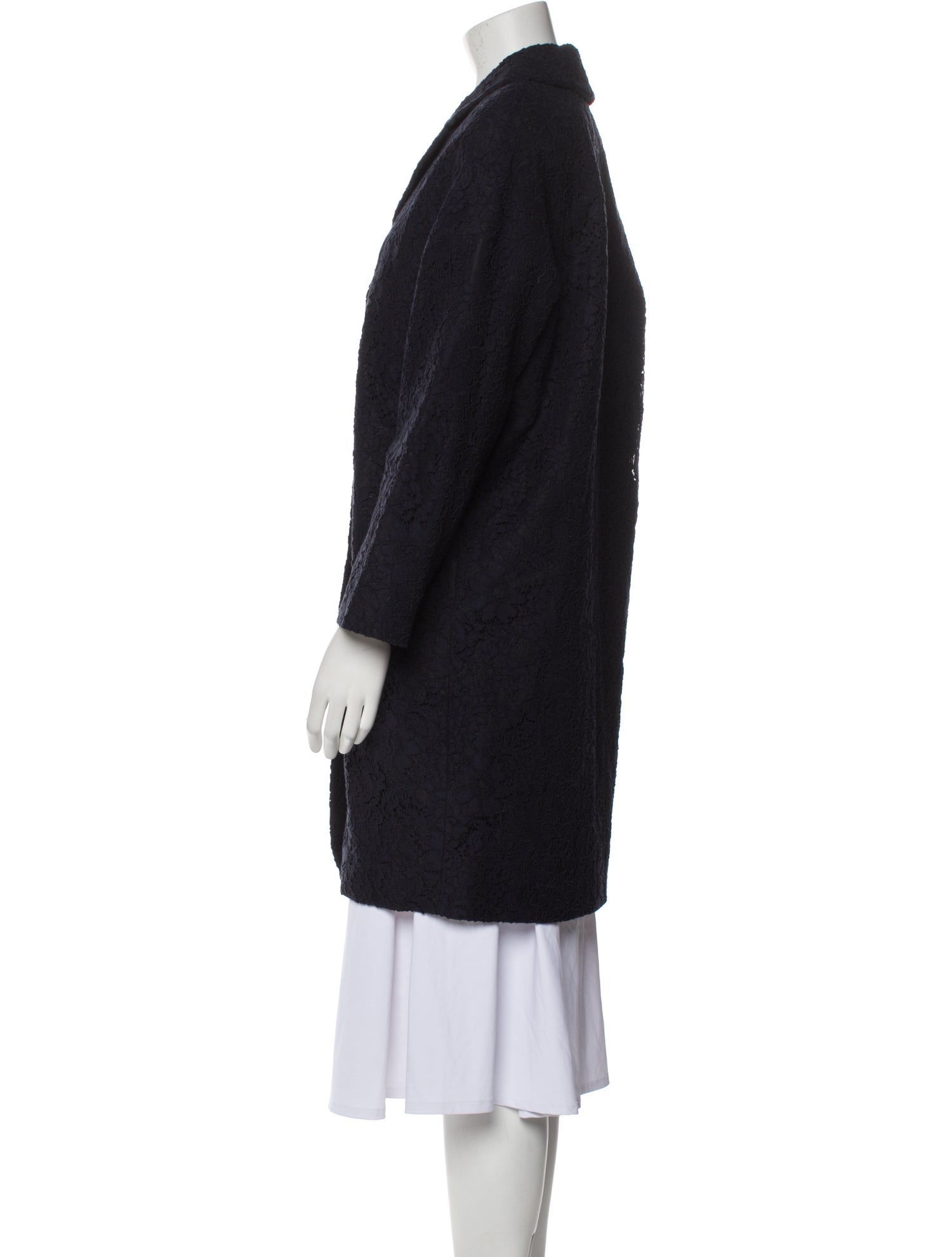 Claudie Pierlot Printed Faux Fur Coat