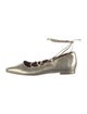 Claudie Pierlot Leather Ballet Flats