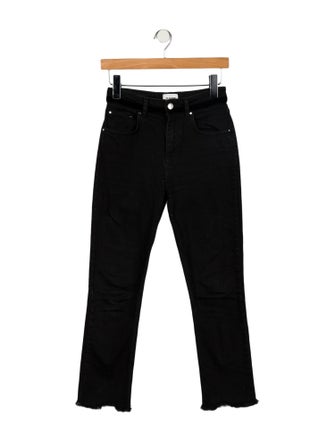 Claudie Pierlot Mid-Rise Straight Leg Jeans