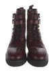 Claudie Pierlot Leather Combat Boots