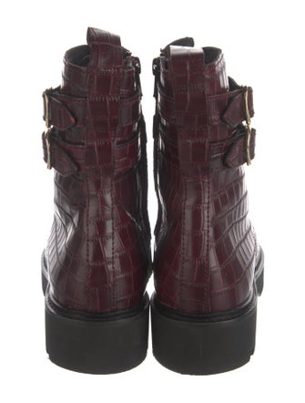 Claudie Pierlot Leather Combat Boots