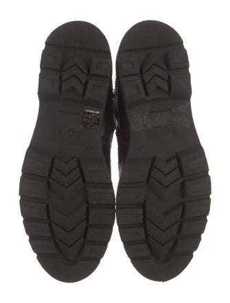 Claudie Pierlot Leather Combat Boots