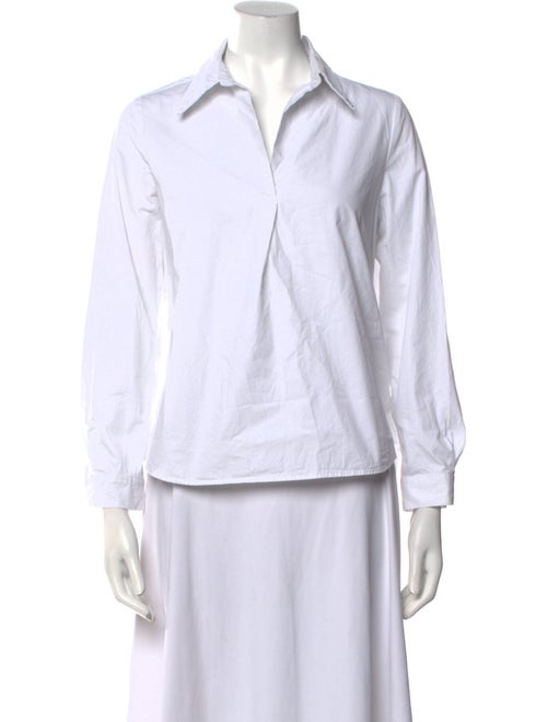 Claudie Pierlot Three-Quarter Sleeve Button-Up Top