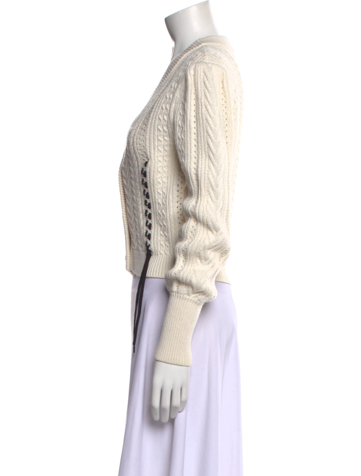 Claudie Pierlot Wool V-Neck Sweater