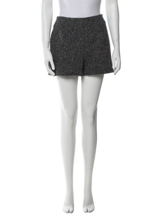 Claudie Pierlot Tweed Pattern Mini Shorts