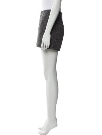 Claudie Pierlot Tweed Pattern Mini Shorts