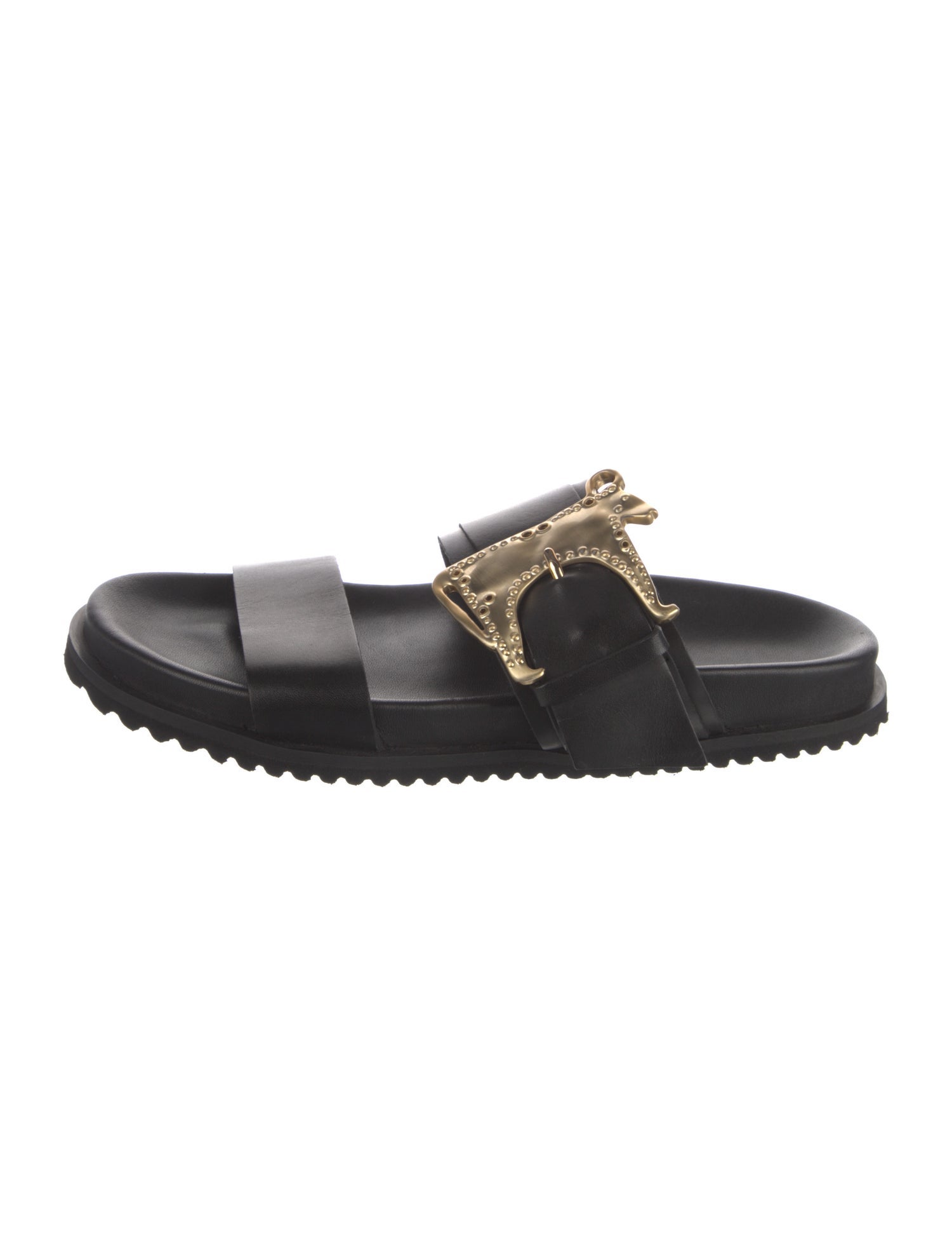 Claudie Pierlot Leather Slides