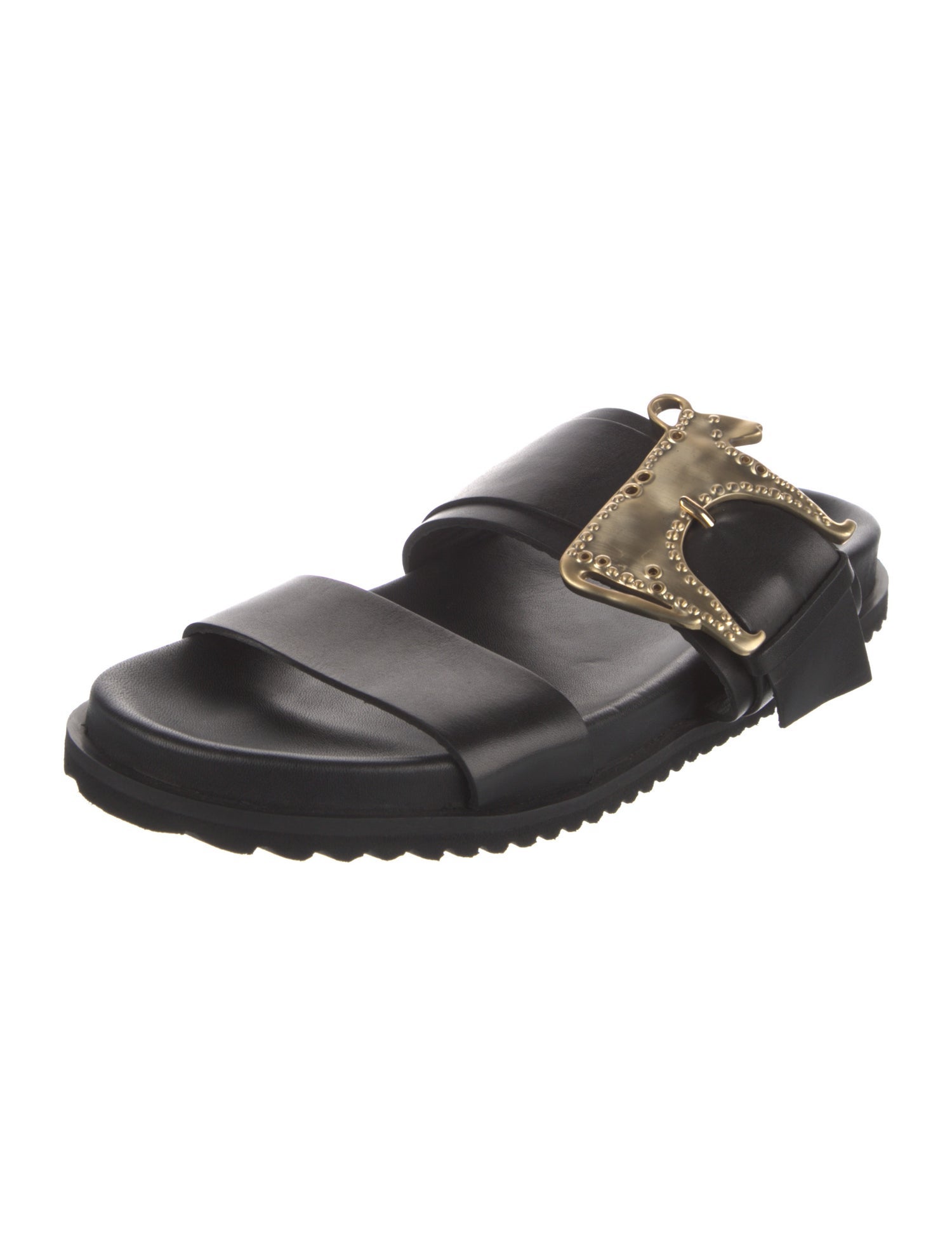 Claudie Pierlot Leather Slides