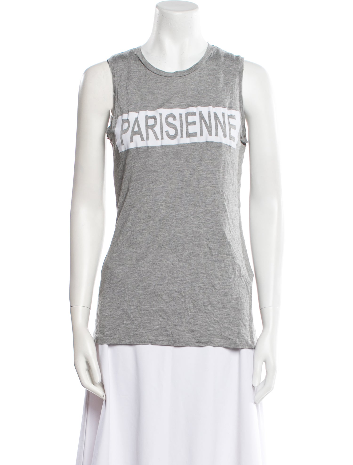 Claudie Pierlot Graphic Print Scoop Neck Top