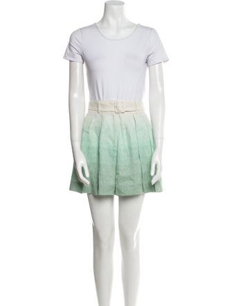 Claudie Pierlot Linen Tie-Dye Print Short Set