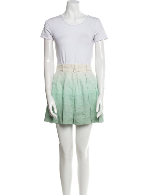 Claudie Pierlot Linen Tie-Dye Print Short Set