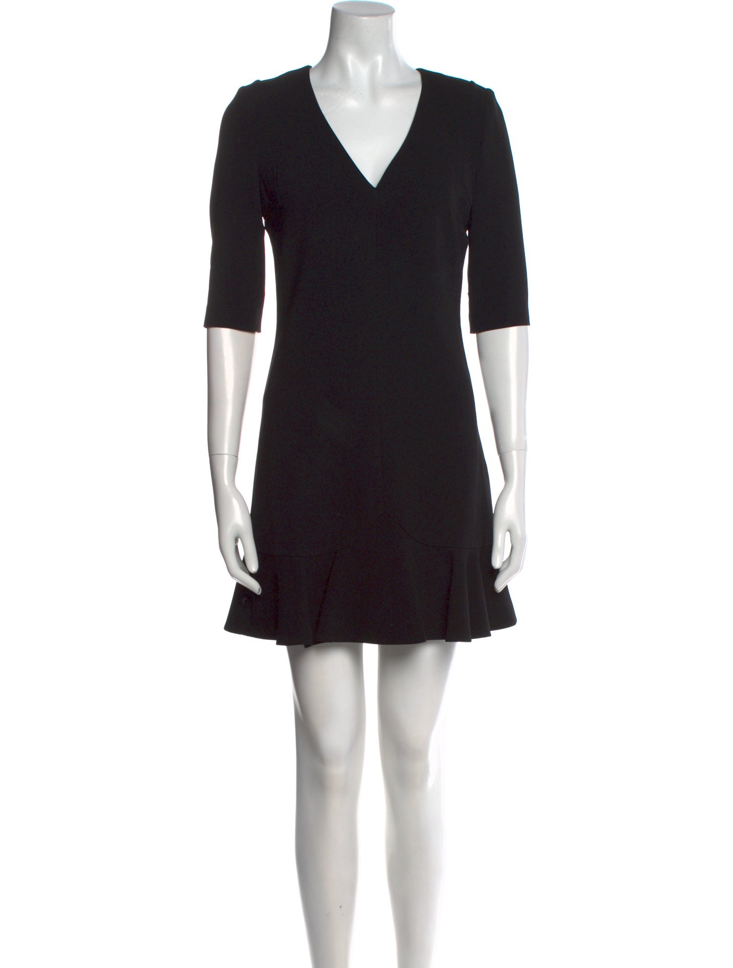 Claudie Pierlot V-Neck Mini Dress