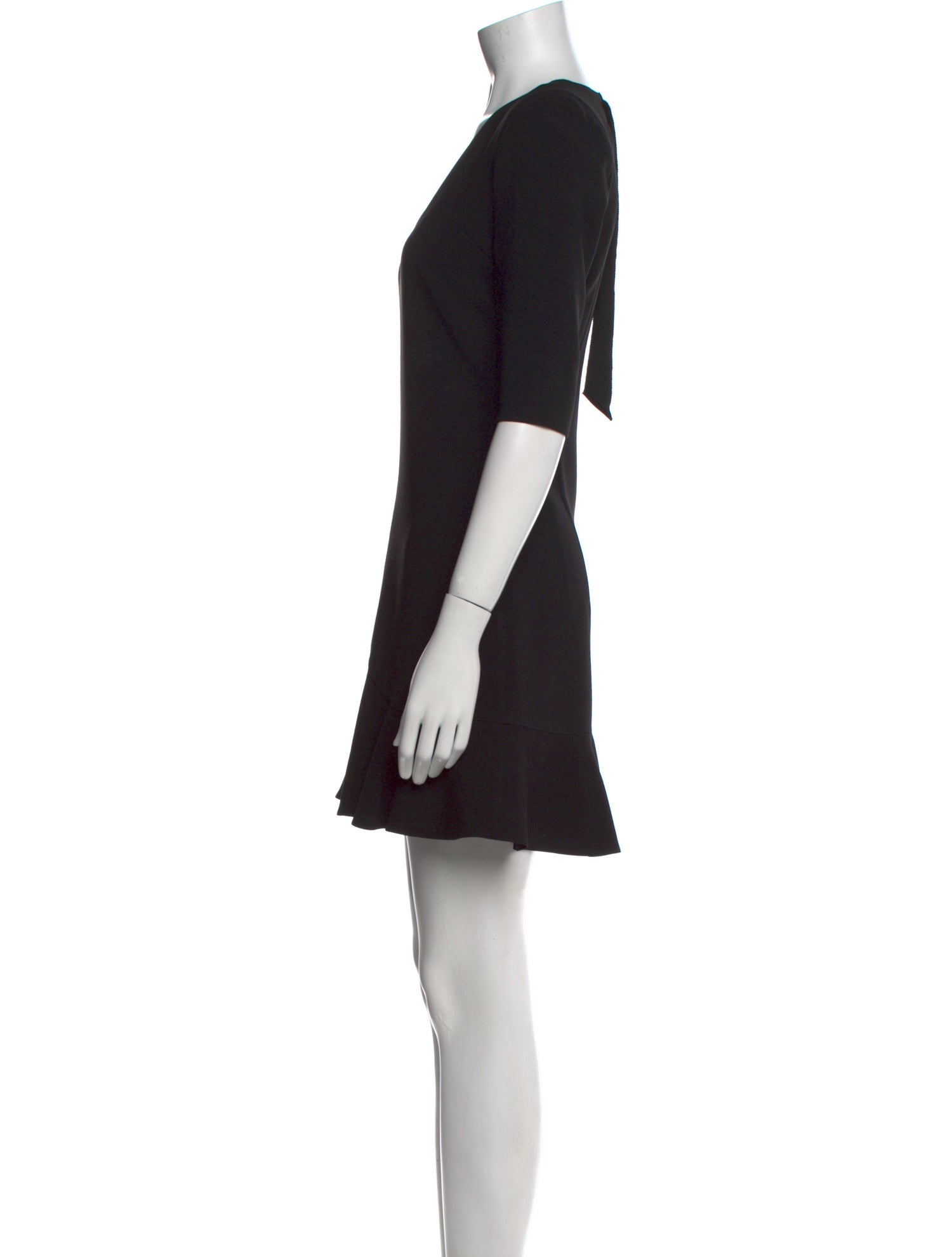 Claudie Pierlot V-Neck Mini Dress
