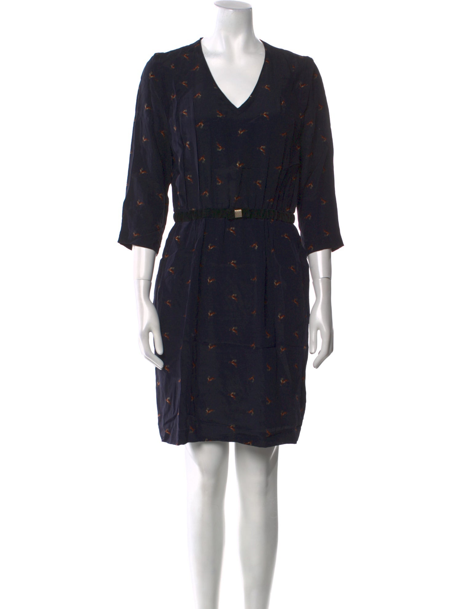 Claudie Pierlot Silk Mini Dress