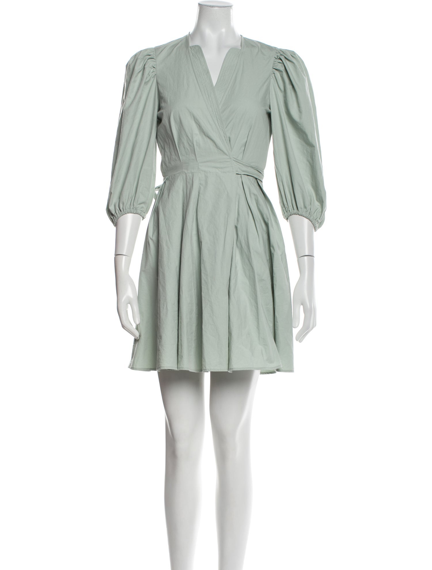 Claudie Pierlot V-Neck Mini Dress