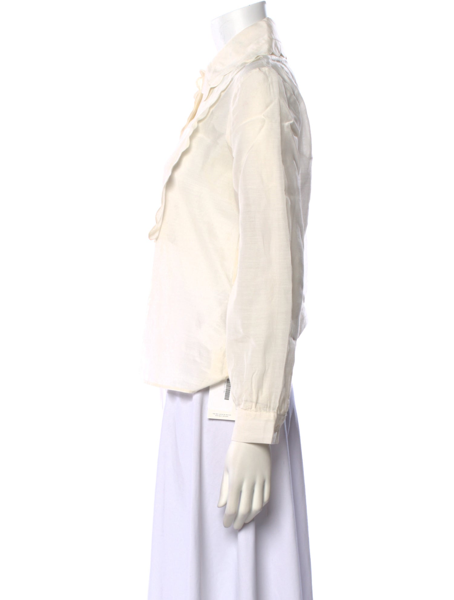 Claudie Pierlot Long Sleeve Button-Up Top