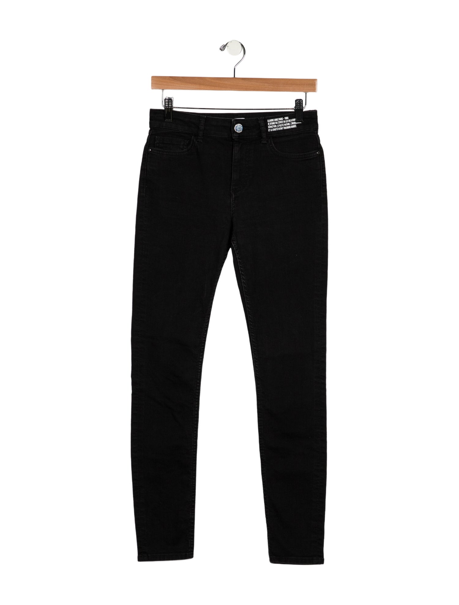 Claudie Pierlot Mid-Rise Skinny Leg Jeans