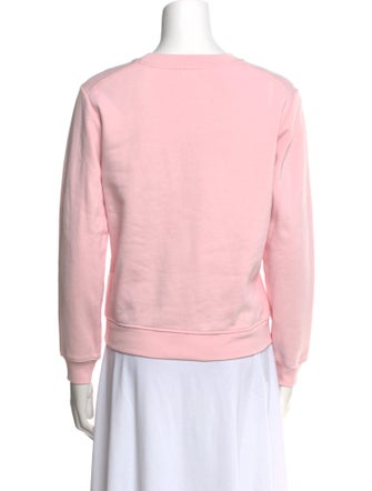 Claudie Pierlot Graphic Print Crew Neck Sweatshirt