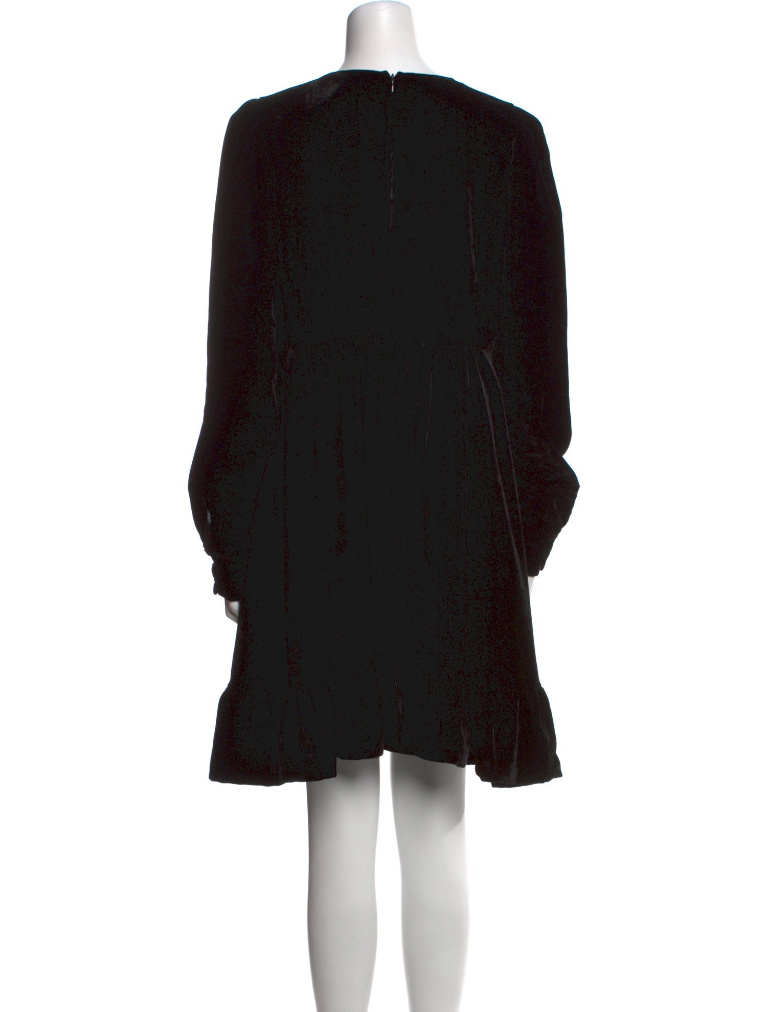 Claudie Pierlot V-Neck Mini Dress