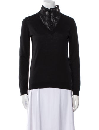 Claudie Pierlot Wool Turtleneck Sweater