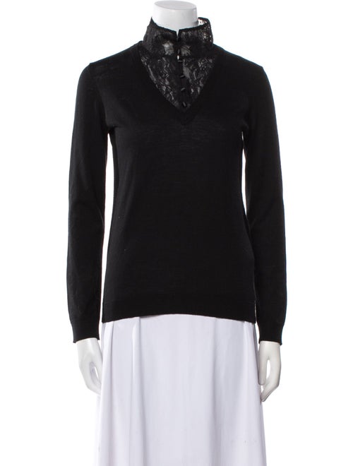 Claudie Pierlot Wool Turtleneck Sweater