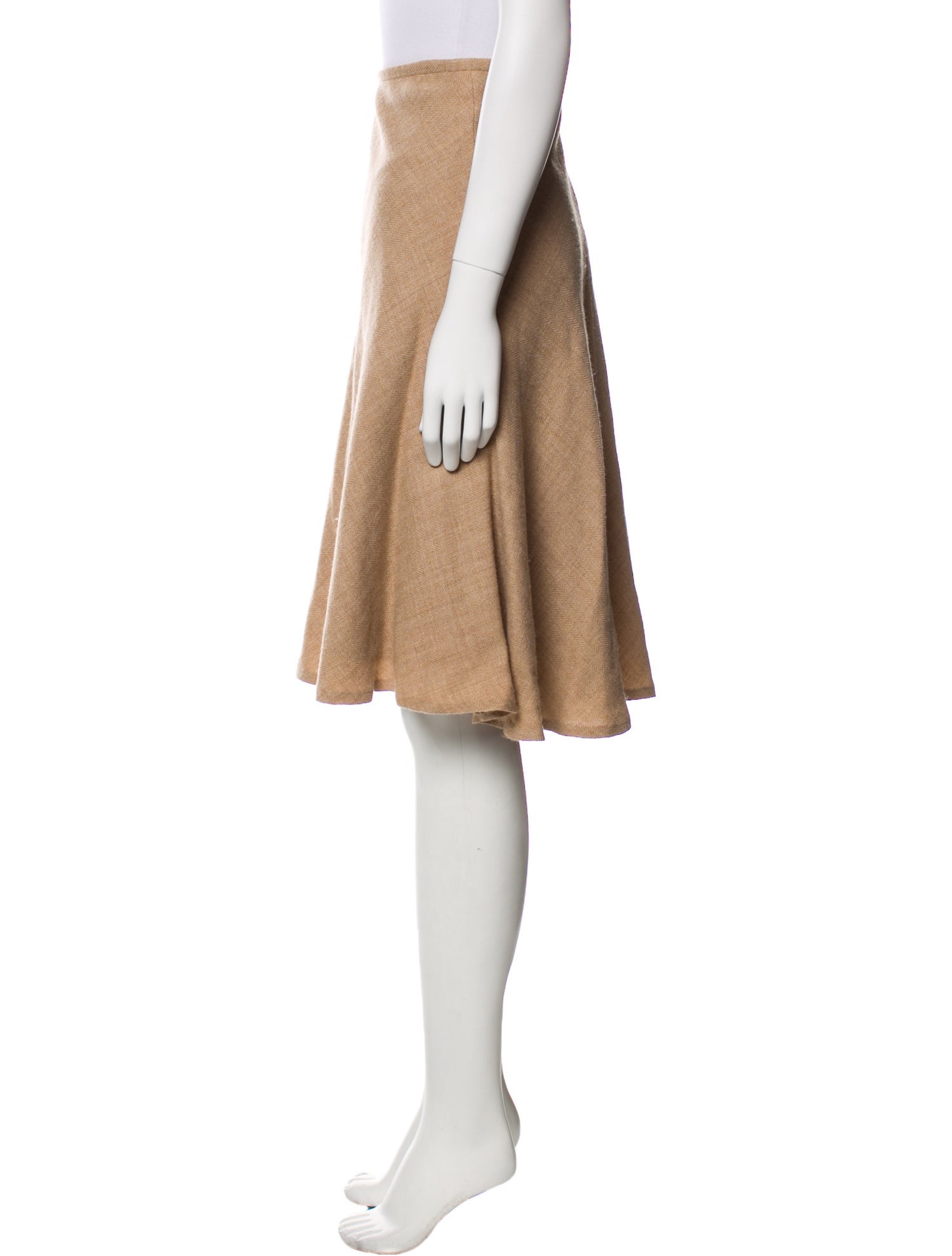 Claudie Pierlot Wool Knee-Length Skirt