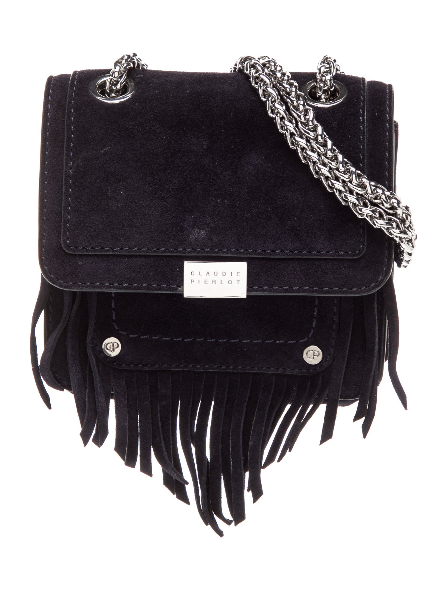 Claudie Pierlot Suede Shoulder Bag