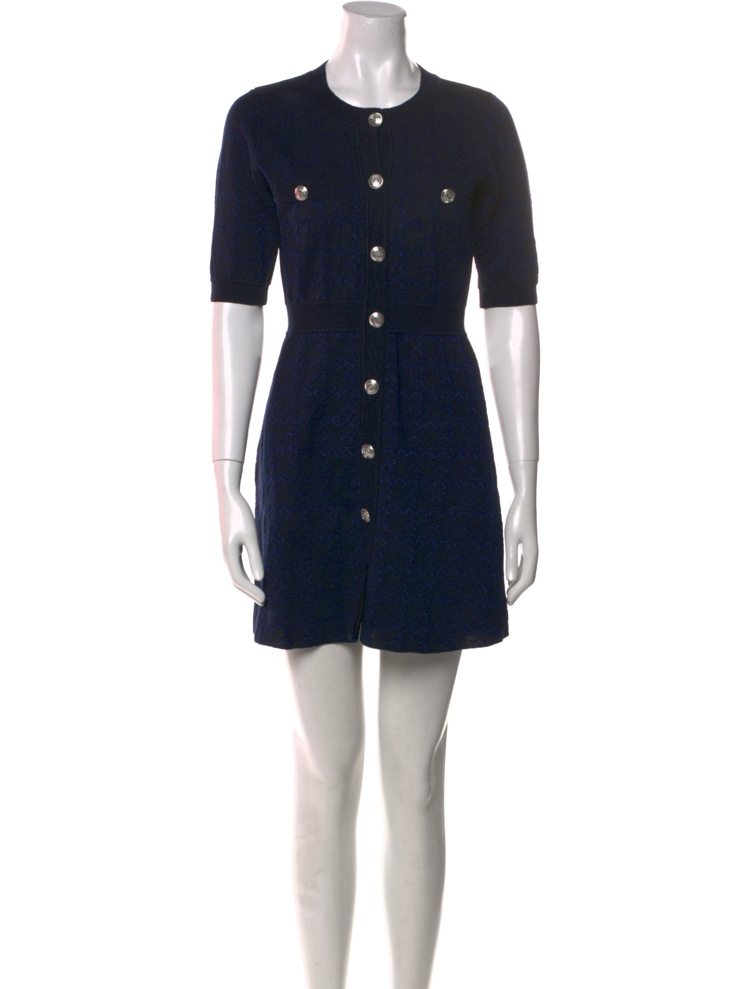 Claudie Pierlot Wool Mini Dress