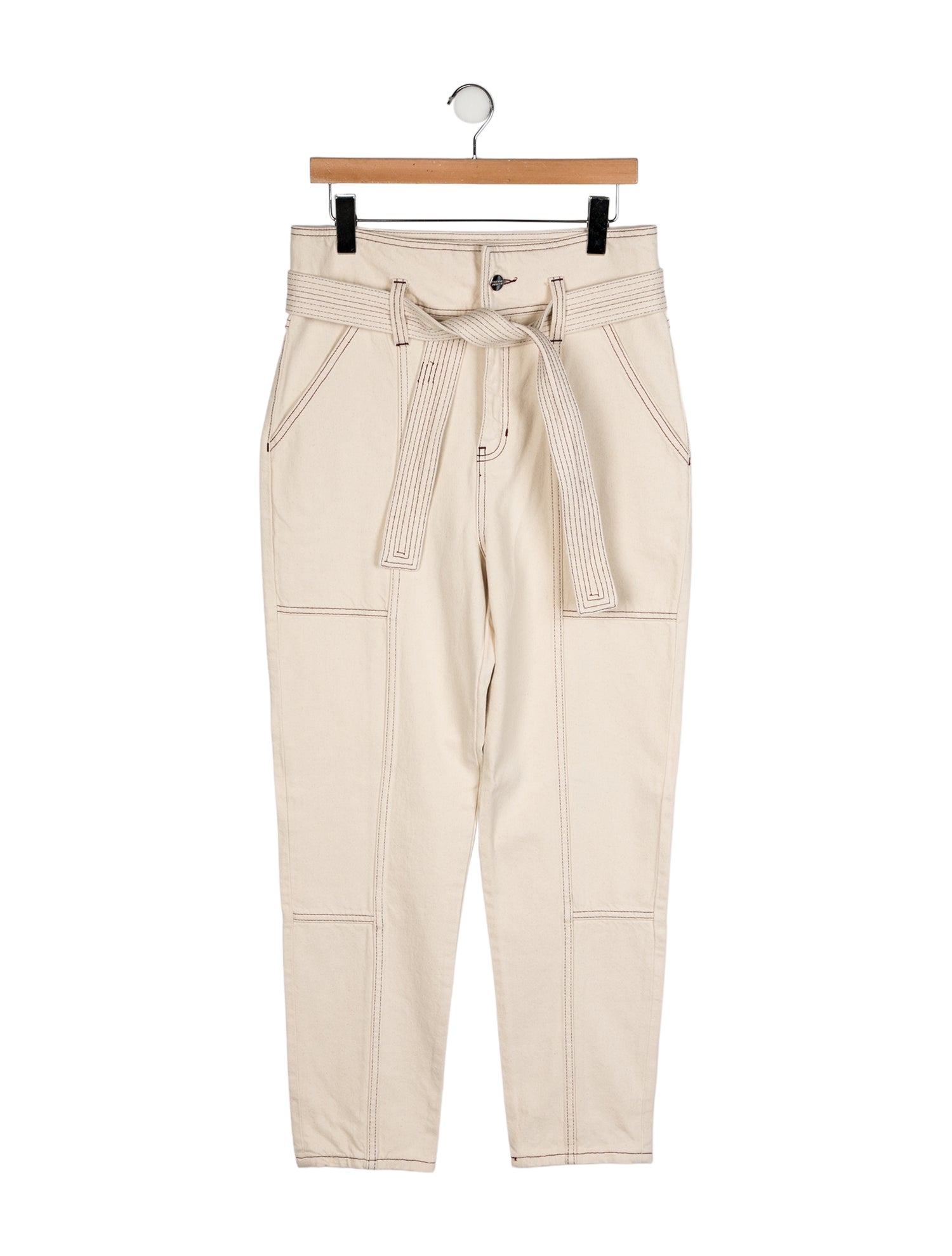 Claudie Pierlot High-Rise Straight Leg Jeans w/ Tags