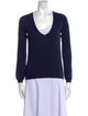 Claudie Pierlot Cashmere V-Neck Sweater