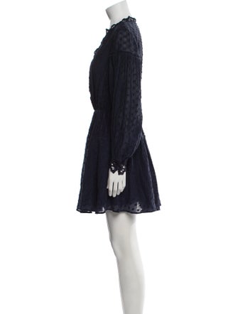 Claudie Pierlot V-Neck Mini Dress