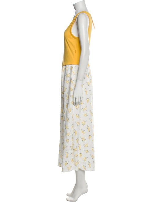 Claudie Pierlot Colorblock Pattern Long Dress