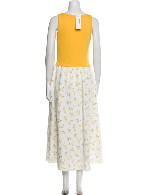 Claudie Pierlot Colorblock Pattern Long Dress