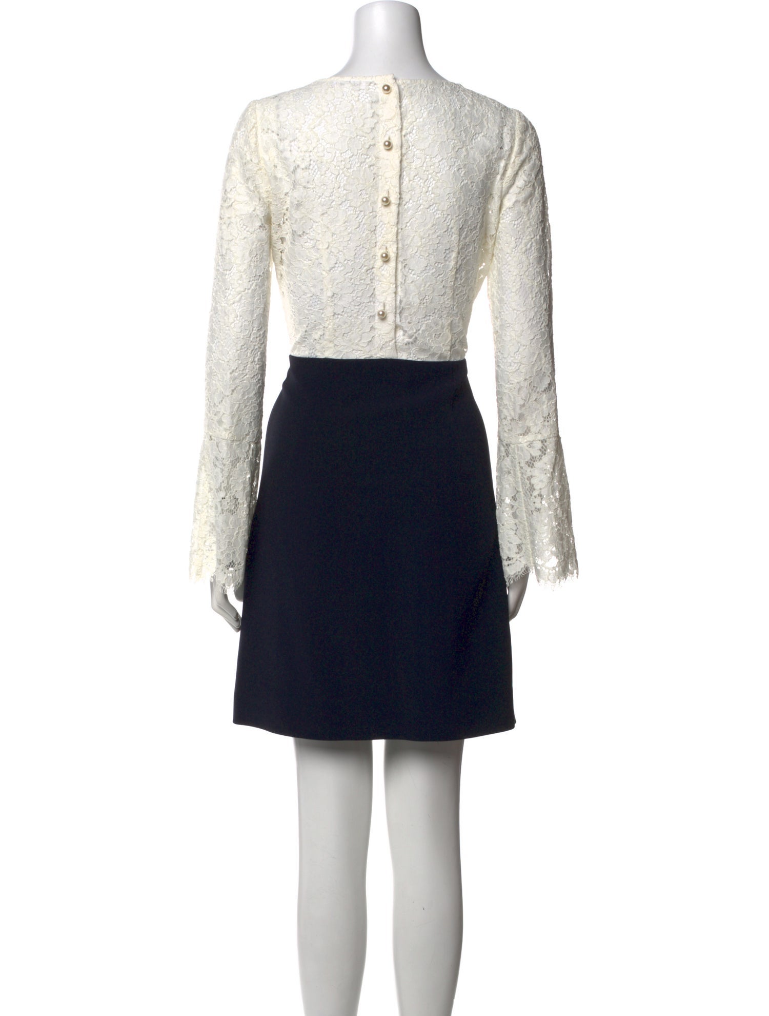 Claudie Pierlot Lace Pattern Mini Dress