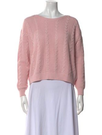 Claudie Pierlot Wool Bateau Neckline Sweater