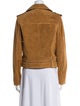 Claudie Pierlot Suede Biker Jacket