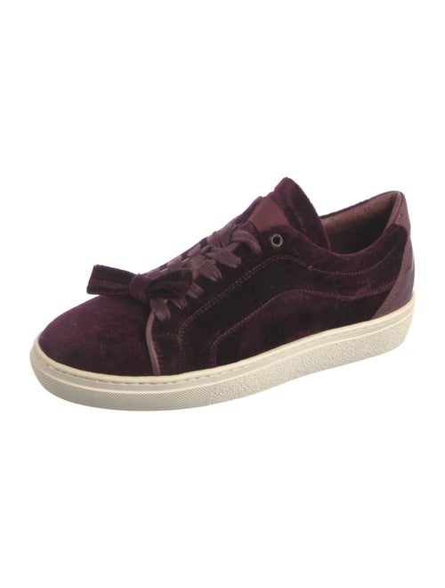 Claudie Pierlot Velvet Sneakers