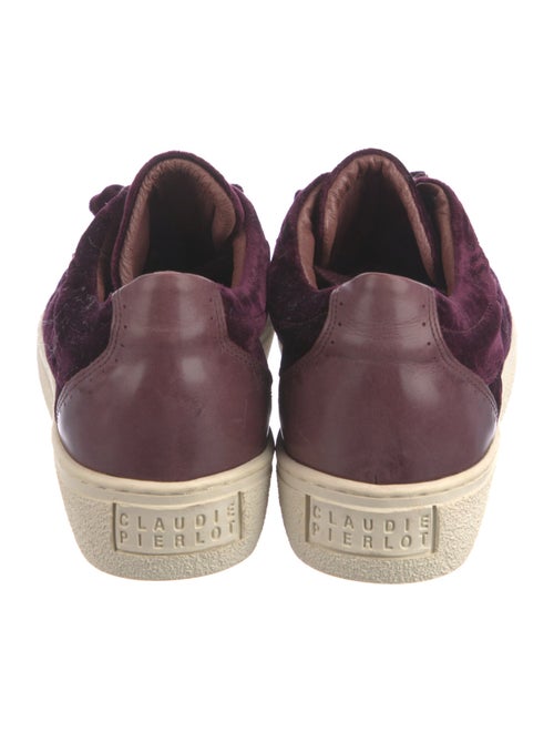 Claudie Pierlot Velvet Sneakers