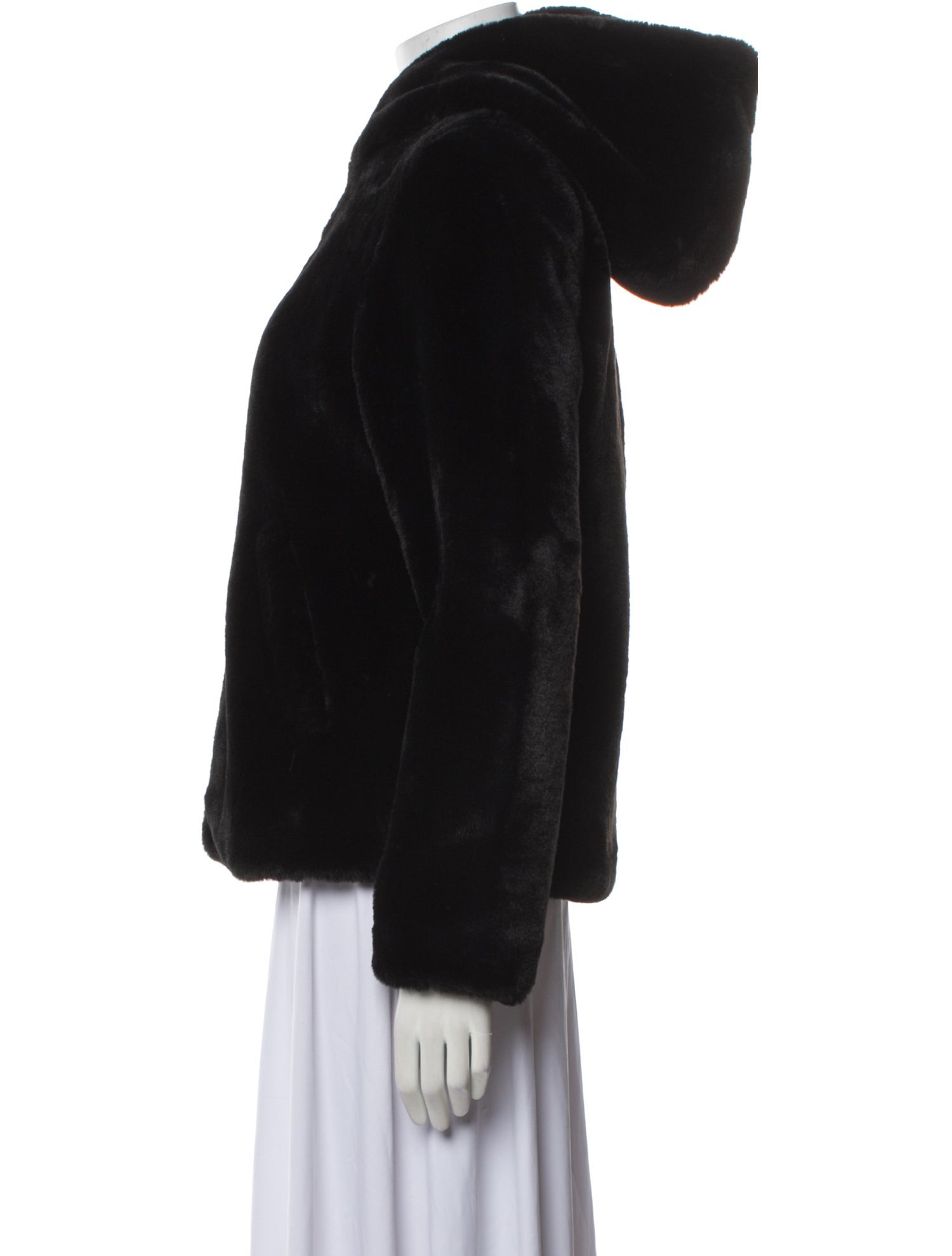 Claudie Pierlot Faux Fur Jacket