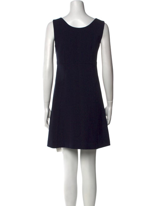 Claudie Pierlot Scoop Neck Mini Dress