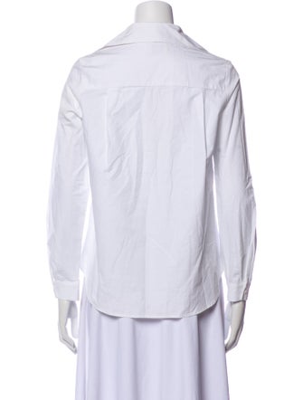 Claudie Pierlot Long Sleeve Button-Up Top