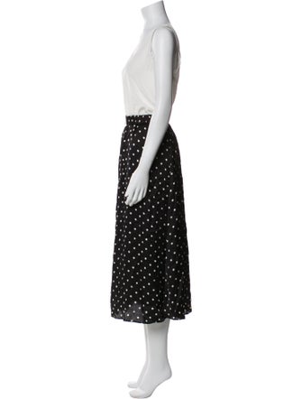 Claudie Pierlot Polka Dot Print Long Dress