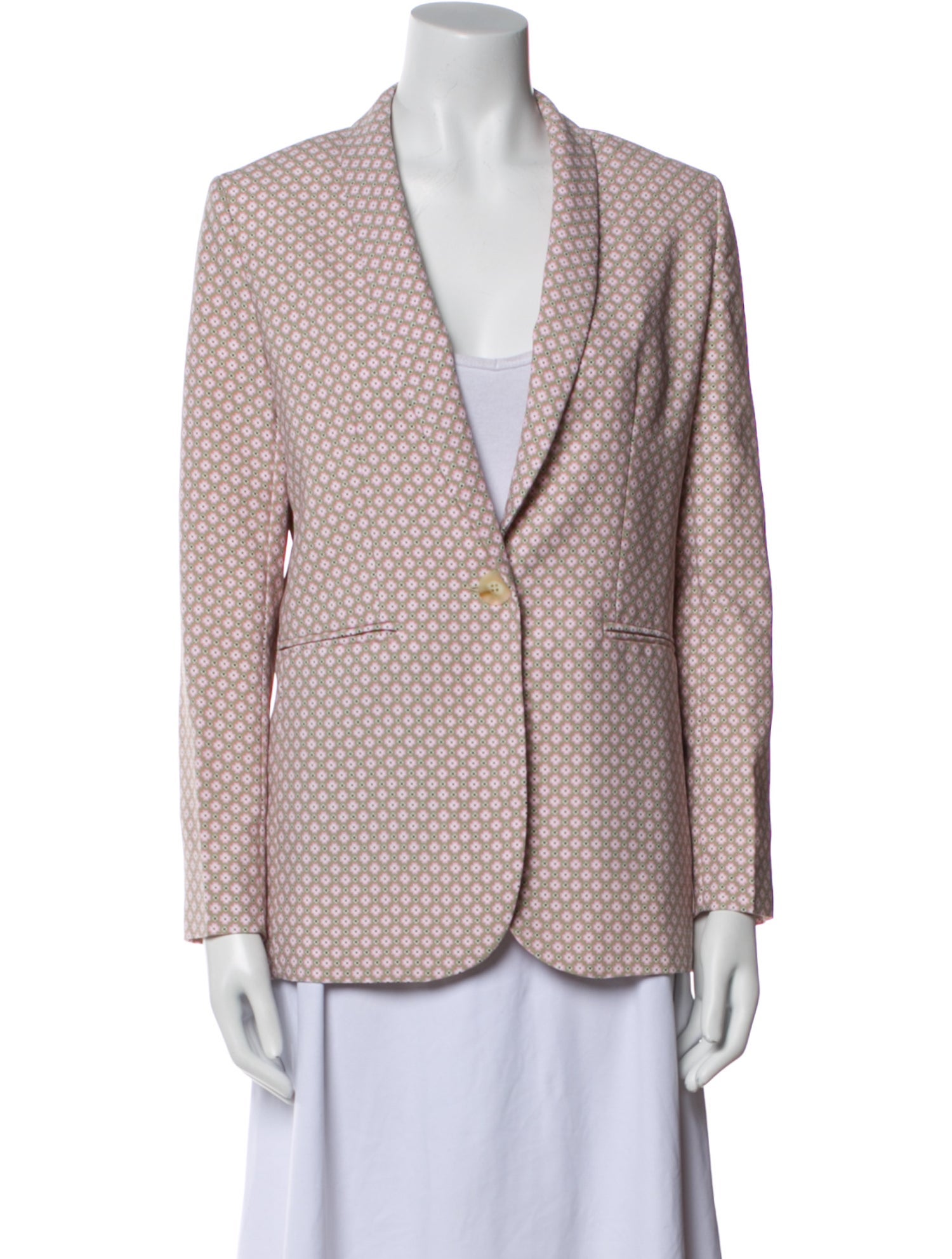 Claudie Pierlot Printed Blazer