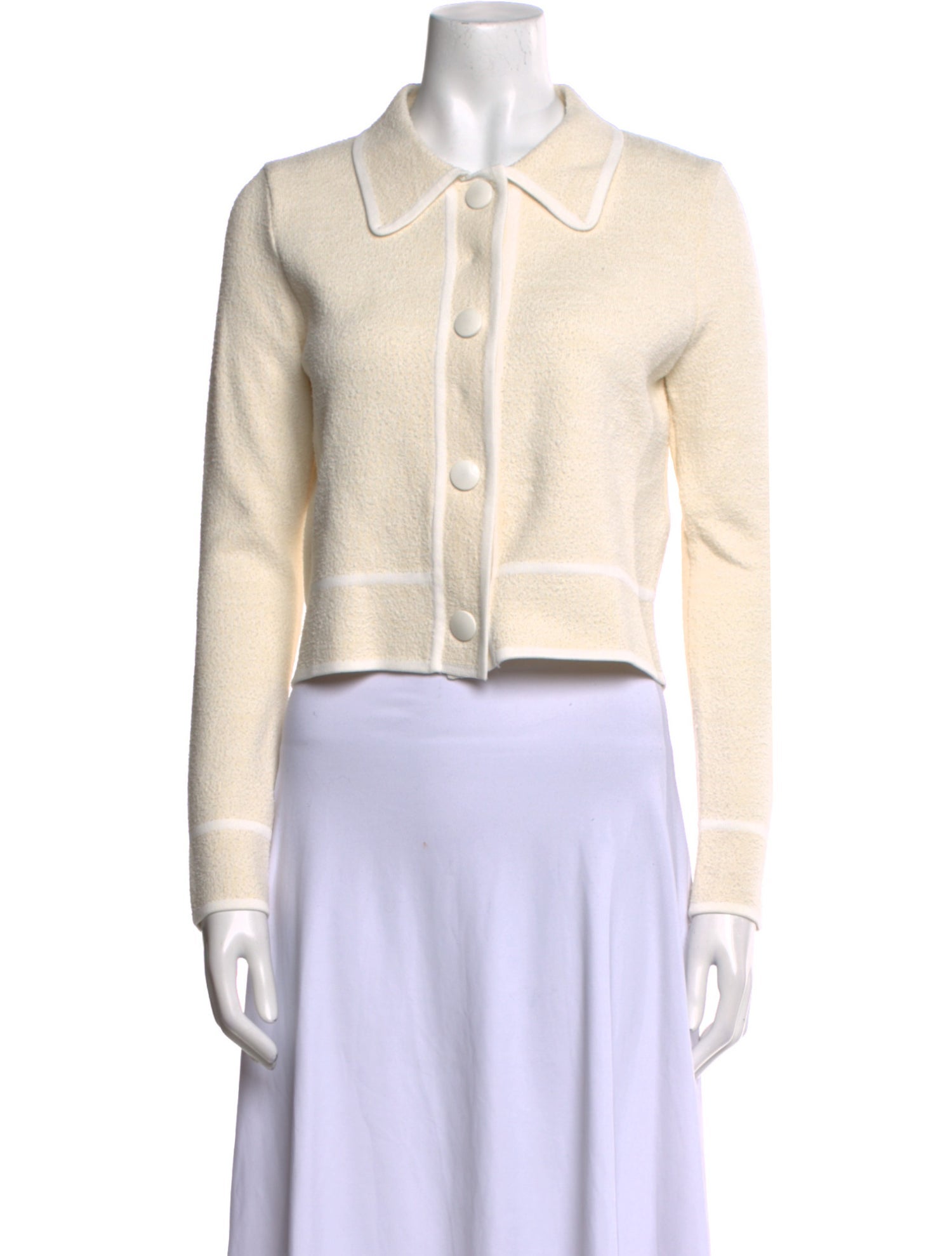 Claudie Pierlot Long Sleeve Crop Top